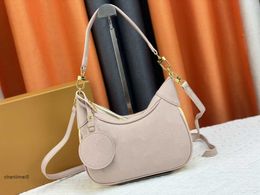 Shoulder Bags 2024 High quality designer womens shoulder bag leather crossbody bag luxury handbags hobo chain tote bag classics messenger bags purse saddle bags M56