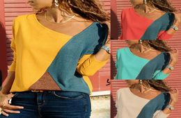 2300 15 Colour S8XL Women Long Sleeve Plus Loose Blouse TShirt Pullover Jumper Casual Tops Shirt4460644