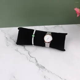 Jewellery Pouches Wholesale Durable Velvet Pearl Bracelet Watch Display Pillows For Case Bangle Anklet Wristwatch Holder Counter Organiser