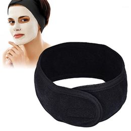 Towel Travel Portable Self-Adhesive Spa Headband Terry Cloth Head With Elastic Face Makeup Girls Hair Band For Women1 291r