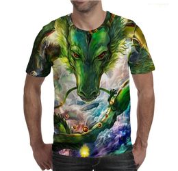 Men039s wear designer t shirts animal series fashion 3Dprinted Tshirt DIY fast dry breathable loose street goth leisure round 9137762