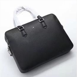 New Brand Briefcase Designer Men Bags Famous brand Mens Shoulder Bag Real Leather Handbag 2679