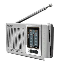 Radio Pocket Mini Am 6 Wide Reception Telescopic Antenna World Fm Receiver Easy To Carry Portable For Entertainment Bc-R2011 Drop De Dhgrt