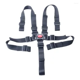 Stroller Parts 5 Points Baby Safety Seat Belt Strap Lightweight Foldable Children Cart Pram Security Harness Accessories