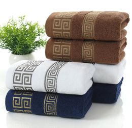 140x70cm Soft Cotton face towel Bath Towels Beach Towel For Adults Absorbent Terry Luxury Hand Face Sheet Adult Men Women Basic To8767522