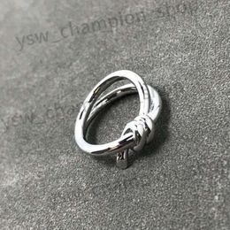 Pure Silver Correct Sign Tiffanyjewelry Ring Tiffanyring Love Designer Women Men Ring Highest Quality Pure 18k Tiffanyjewelry Gold 160