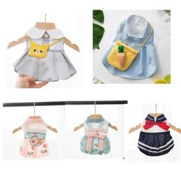 Pet Dresses Dog Princess Dress Pet Clothing Cute Soft Puppy T Shirt Dog Costumes Summer Breathable Pet Clothes for Small Dog Cat L8136106