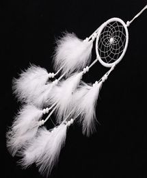 Dream Catcher Net with Feathers Hanging Handmade Car Home Wall Hanging Decoration Ornament Craft Wind Chimes Hanging Decor7759514