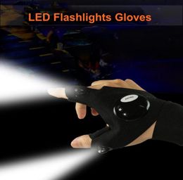 LED Flashlights Gloves Night Fishing Tool Parts with Handy Glove for Night Time Repairs Hunting Camping Cycling Gear4188411