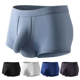 Underpants Men Boxer Briefs Soft Stretchy Men's With Elephant Nose Design High Elastic Waistband Moisture-wicking For Breathable