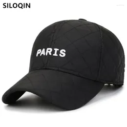 Ball Caps Snapback Cap 2024 Winter Plaid Embroidery Baseball For Men And Women Party Hats Thickening Keep Warm Sports Trucker Hat