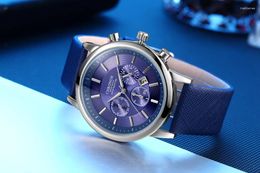 Wristwatches Mens Watches Male Sport Business Quartz Wristwatch Dress Leather Clock Causal Military Timepiece Relogio Masculino