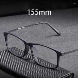 Sunglass Rockjoy 155mm Oversized Reading Glasses Men Women 150 175 200 250 Black Eyeglasses Frame Male Titanium Spectacles 8g Wide Face 304z