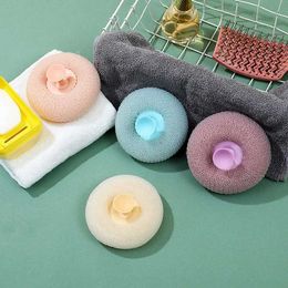 Bath Tools Accessories Suction cup shower ball body matte massage Japanese spa sponge bathroom accessories Q240430