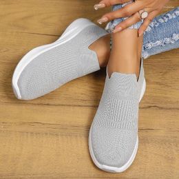 Casual Shoes 2024 High Quality For Women Spring And Autumn Women's Vulcanize Breathable Net Cloth Round Toe Sport