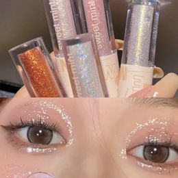 Liquid Eyeshadow Brighten Lying Silkworm Makeup Highlight Waterproof Diamond Shiny Lasting Monochrome Glitter Eyeliner Cosmetics 240425