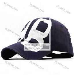 Ball Caps bb Luxury Trucker Hat Adult Women Casual Cotton Sports Cap Adjustable Soft Distressed Baseball Cap Men's Street Cap 9297