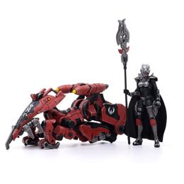 JOYTOY Battle for the Stars 1/18 Action Figures Anime 15cm Saluk Flame Dragon Cavalry Crimson Shadow Model Toys Official Store 240430