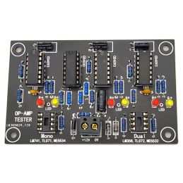 Amplifiers Operational Amplifier Op Amp Tester for Single Dual Opamp Tl071 Tl072 Tl081/082