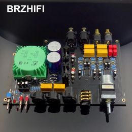Amplifier BRZHIFI Audio E600 Fully Balanced Input and Output Headphone Amplifier Board Low Distortion Finished Board Kit