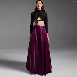 Skirts Maxi Long Woman Clothes Any Colour Custom Made Ever Pretty Skirt Plus Size Dark Purple Evening 20424