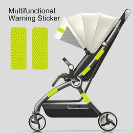 Stroller Parts 10PCS Light Patch Safety Warning Multiple Uses Baby Anti-collision Reflective Bicycle Night