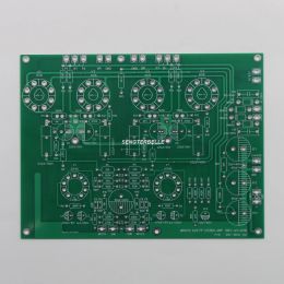 Amplifier 1PC HiFi 6V6 + ECF80 Stereo PushPull Amplifier Board PCB Tube Amp Board