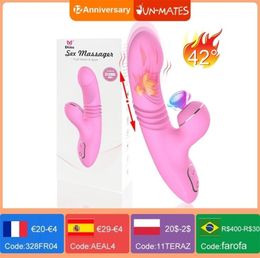 Clitoral Sucker Vagina Vibrator Heating Thrusting Sucking Vibrating Dildo Nipple Sex Toy for Adults 18 Women Masturbator Product 22286194