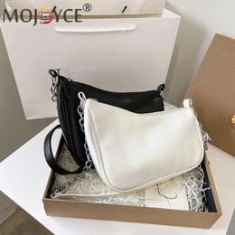 Shoulder Bags Woman Chain Bag Designed Small Crossbody Purse For Women PU Leather Simple Fashion Lady Handbags