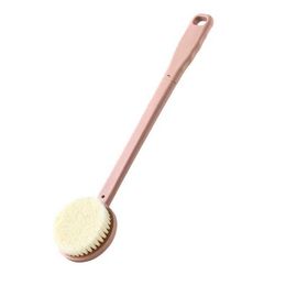 Bath Tools Accessories Shower brush soft hair shower back ball bathroom body mud scrubber massage Q240430