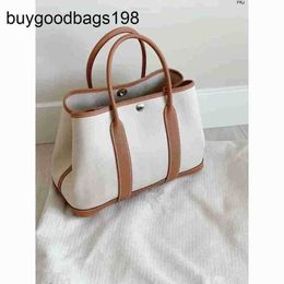 Garden Party Bags 2024 New Womens One Shoulder Oblique Span Tote Versatile Canvas Portable Shopping Bucket Have Logo Vnmh