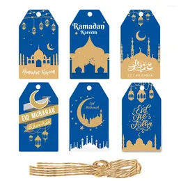 Decorative Figurines Decoration Tag Holiday Ramadan Hang Tags Themed Middle Eastern Moon