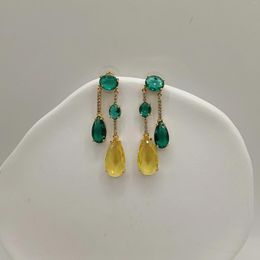 Dangle Earrings Zssanacc Elegant Aesthetic Women's Long Woman Sent Free Boho Premium Jewellery Accessories