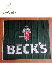 Germany Beck039s Beers Beer Flag 35ft 90cm150cm Polyester flags Banner decoration flying home garden Festive gifts9682246