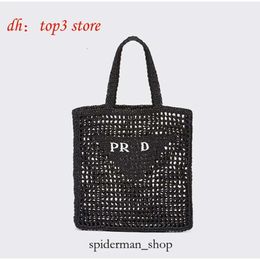 2024 High Quality Designer Bag the Tote Bag Designer Shoulder Beach Bag Fashion Mesh Hollow Woven Shopping Bags for Summer Straw Tote Bag Designer Bag 7099