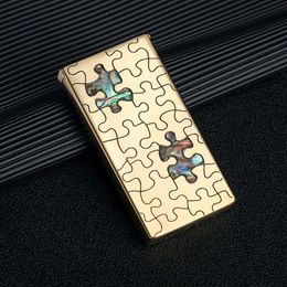 ZORRO Jigsaw Puzzle Original Copper Engraved Kerosene Lighter Butterfly Lighter