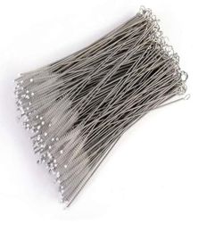 100X Pipe Cleaning Brushes nylon straw brush drinking water stainless steel plastic burner cleaning tool 17cm 24cm optional4609399