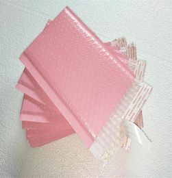Whole 15x20 4cm 100pcs lot Light pink Poly bubble Mailer envelopes padded Mailing Bag Self Sealing use for gift package278h6280667