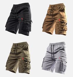 Summer Cargo Pants Hip Hop Streetwear Jogger Pant Fashion Gyms Fitness Casual Joggers Sweatpants Men Shorts6909187