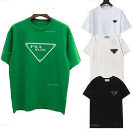 Summer Mens Designer Tees Casual Man Womens Loose Prades Bag Tees With Letters Print Short Sleeves Top Sell Luxury Men T Shirt Size S-Xxxxl 147