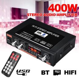 Amplifier 12V/220V 360W G30 Mini Amplificador Audio bluetooth Stereo Power Amplifier FM SD HIFI 2CH AMP Audio Music Player for Car Home