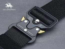 Nylon Tactical belt Military high quality men's training metal multifunctional outdoor Battle sports Alloy 2204117147247