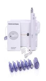 selling 2 in 1 Electric Microneedling Auto Crystal Injector Mesotherapy Gun Nano Needle Derma Pen5697010