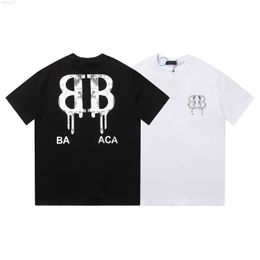 Mens 2024 T-shirt Design Mens and Womens T-shirts Fashion T-shirt with Alphabet Casual Summer Short Sleeve Mens T-shirt Asian Size S-XXL 01