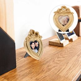 Frames Small Picture Frame Heart Shaped Vintage Decor Embossed