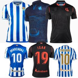 New 20 21 Real Sociedad maillots de foot soccer jersey home away 3rd Copa del Rey Final ODEAARD OYARZABAL SILVA 2020 2021 men and kids football shirt 2499