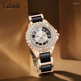 Wristwatches La Bo Li's Women's Wristwatch Light Luxury Niche Lady's Watches Elegant Exquisition Reloj Para Mujer Relogios Feminino