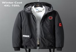 Winter Jacket Men Hooded Thicken Warm Camouflage Parka Male Plus Size Black Hoodie 6XL 7XL 8XL 9XL 10XL Large Mens Coat Clothes 203534233
