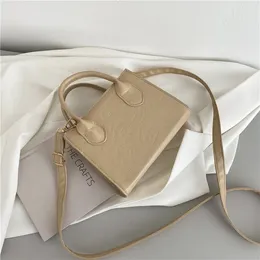 Shoulder Bags Female Bag 2024 Spring Tide Texture Small Bread Contracted Atmosphere One Inclined Web Celebrity Handbag