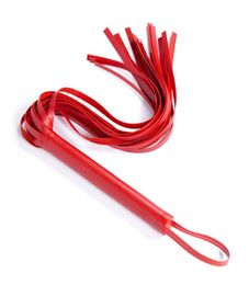 Adult supplies red leather whip selling bondage toy flirting whip multinail handle props whip couple passion flirting orgasm9092391